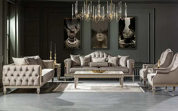  Lüks Mobilya Koltuk Takımı 